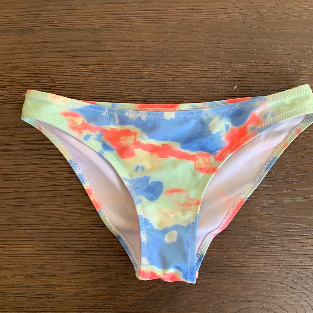 tie dye bikini bottoms